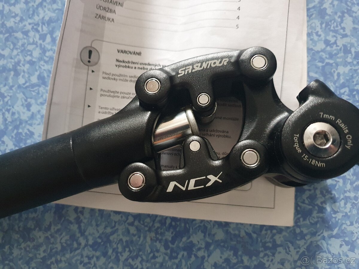 Suntour NCX - odpružená sedlovka