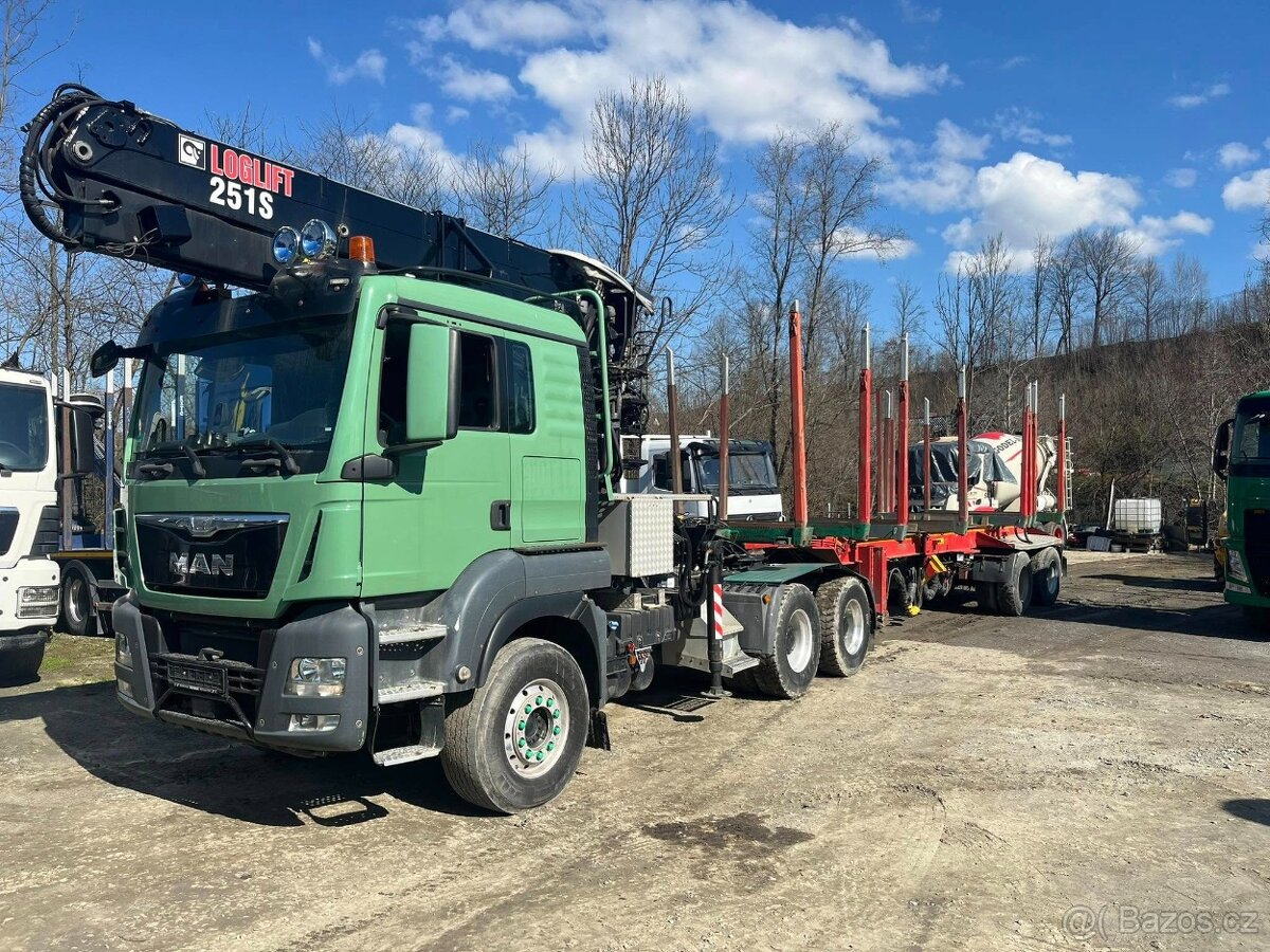 MAN TGS 33.480 Lesovoz LESOVÚZ