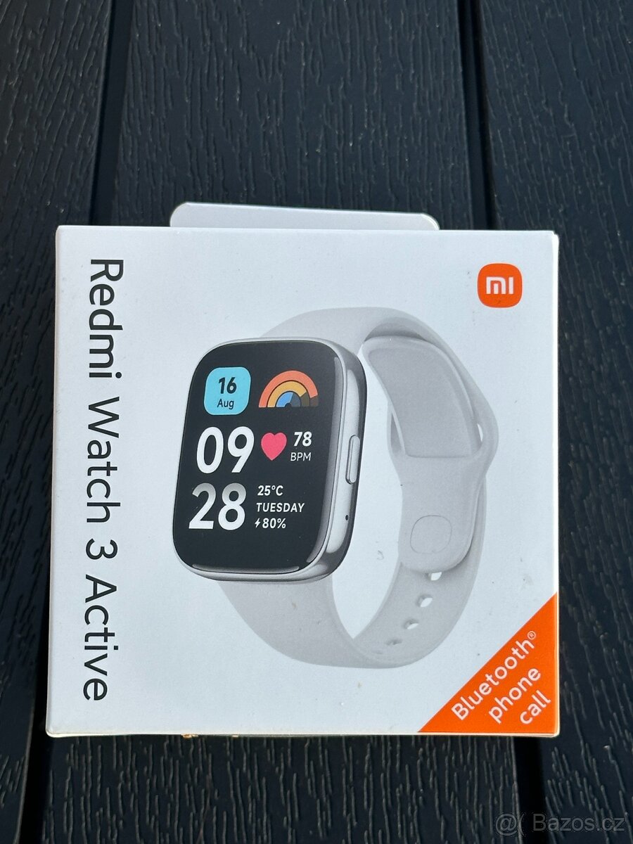 Nové chytré hodinky Xiaomi Redmi Watch 3 Active