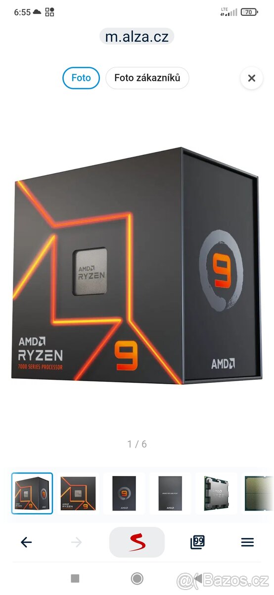 AMD ryzen 9 7900,x