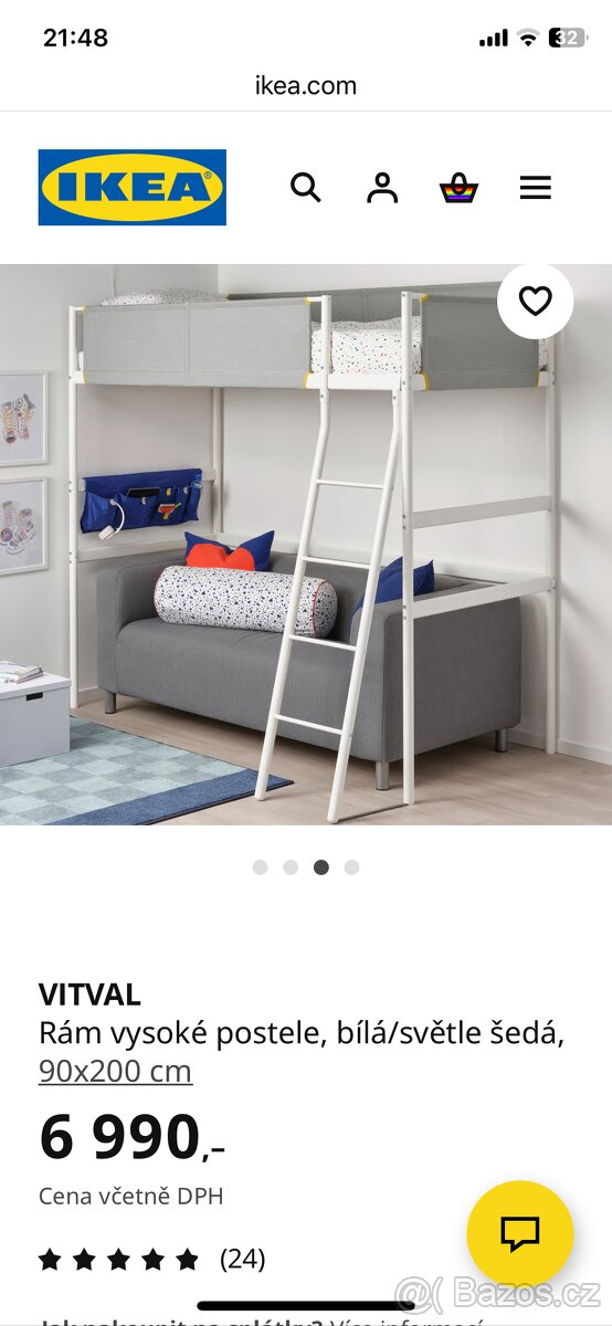 Patrová postel Vitval