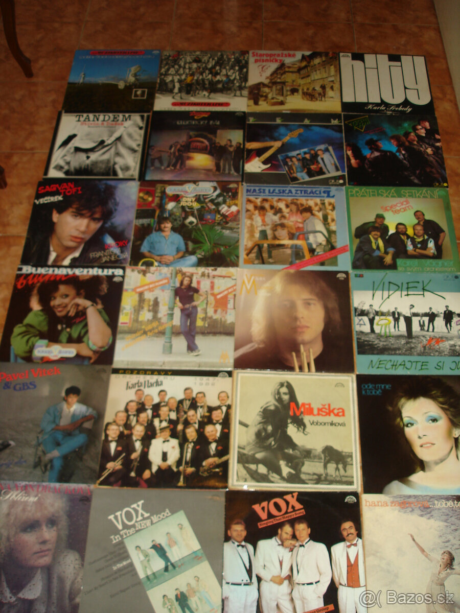 prodám československé gramodesky IV.