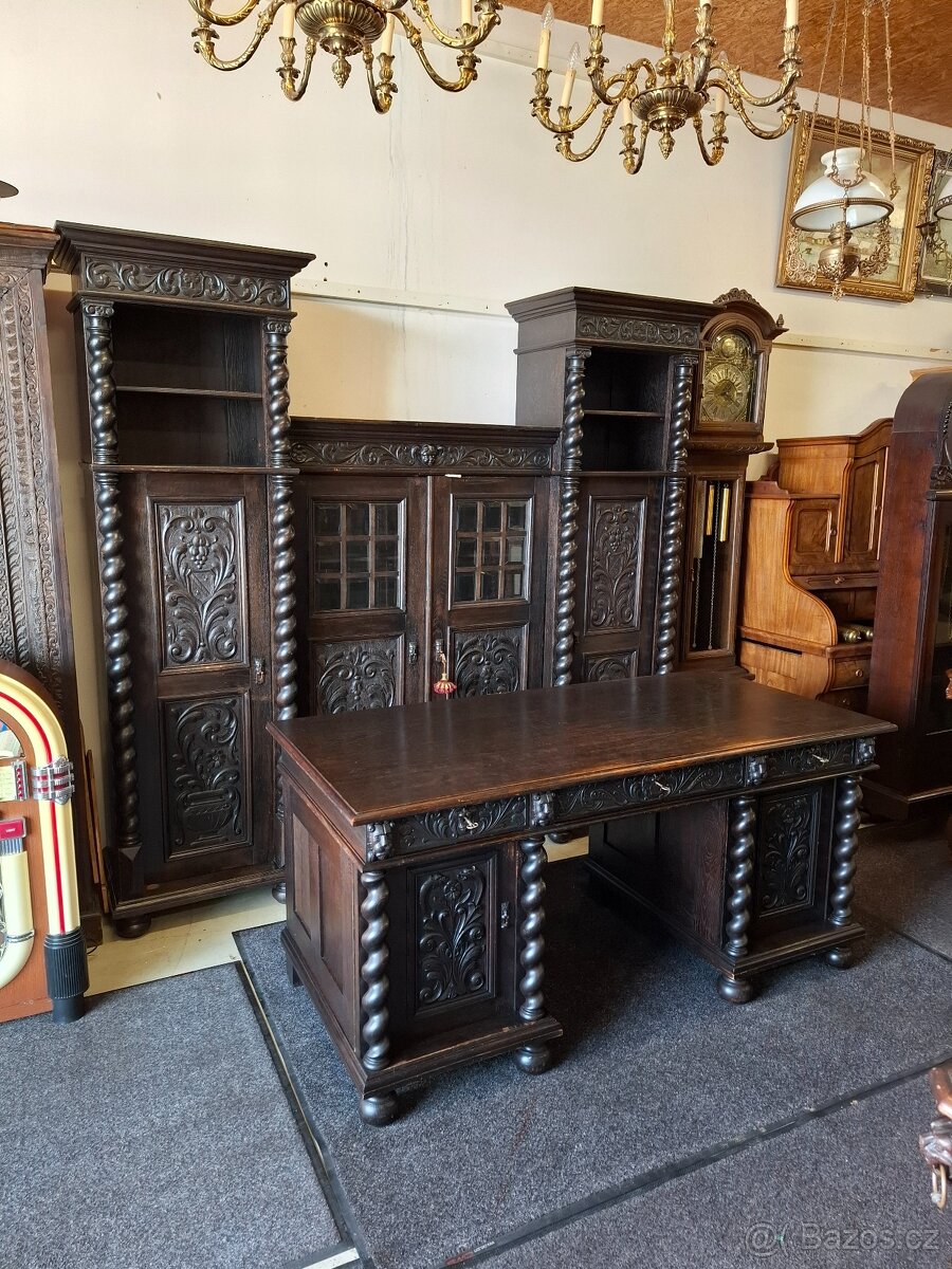 Unikátní viktoriánská pracovna GREEN MAN