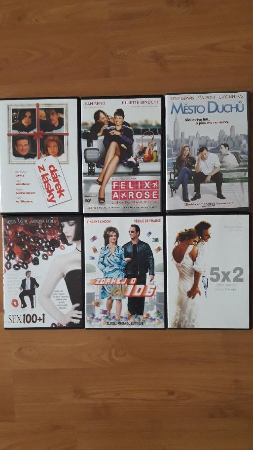 6x DVD mix fimů