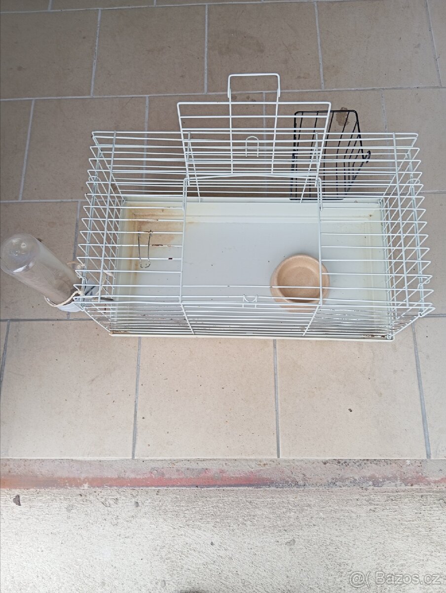 Prodám klec na morče nebo zakrslého kralika