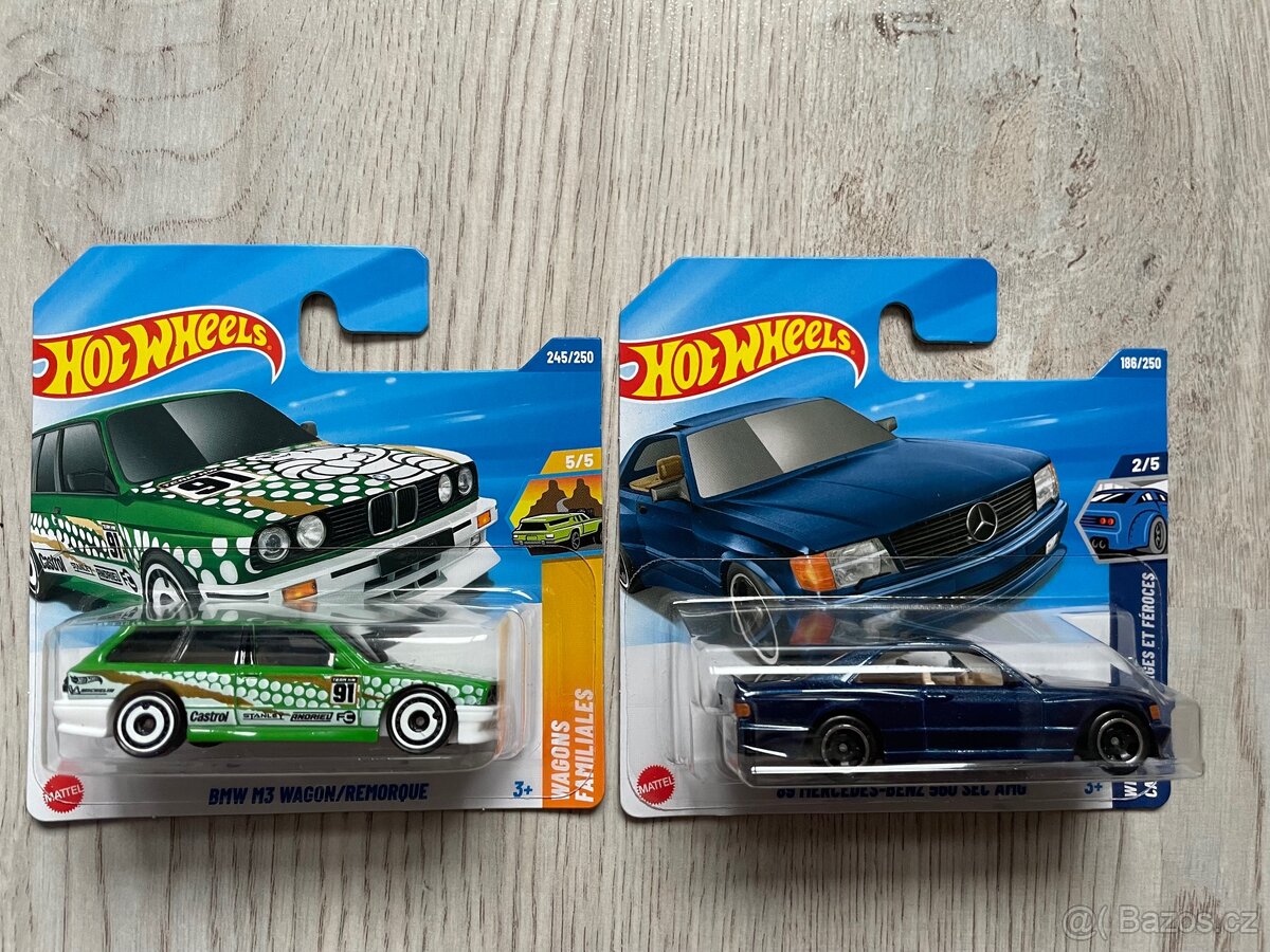 Hot Wheels BMW, Mercedes