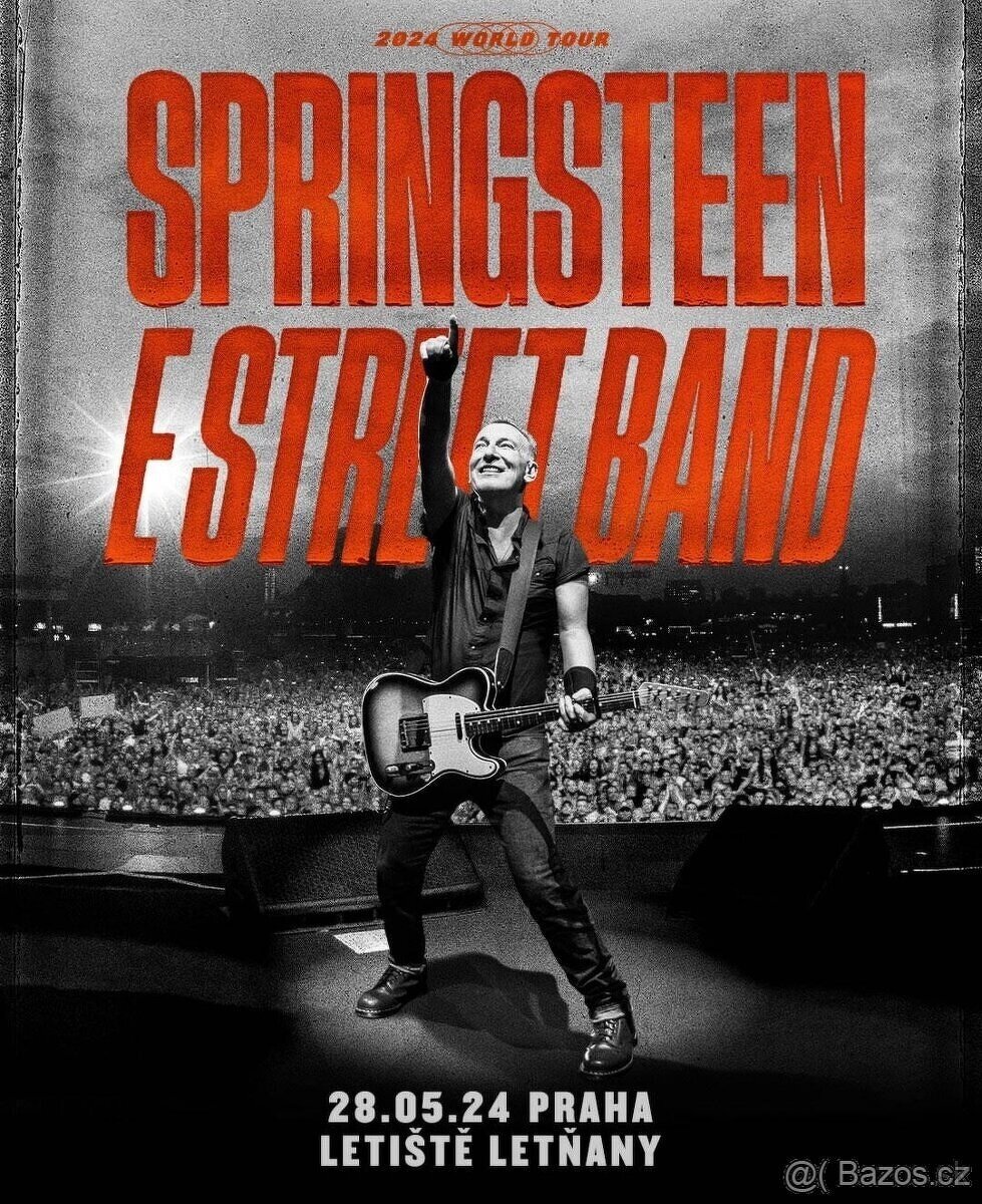 Vstupenky Bruce Springsteen