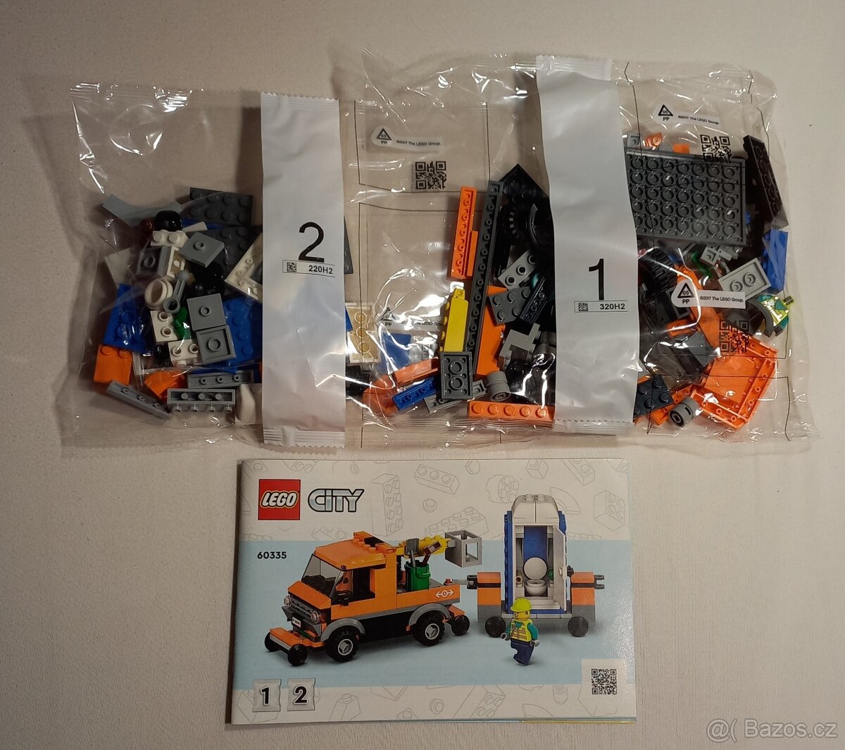 Lego nádraží 60335 - servisní vůz