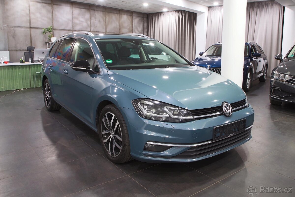 VW Golf 7 Variant 2.0 TDI 110kW DSG / Záruka 2-roky
