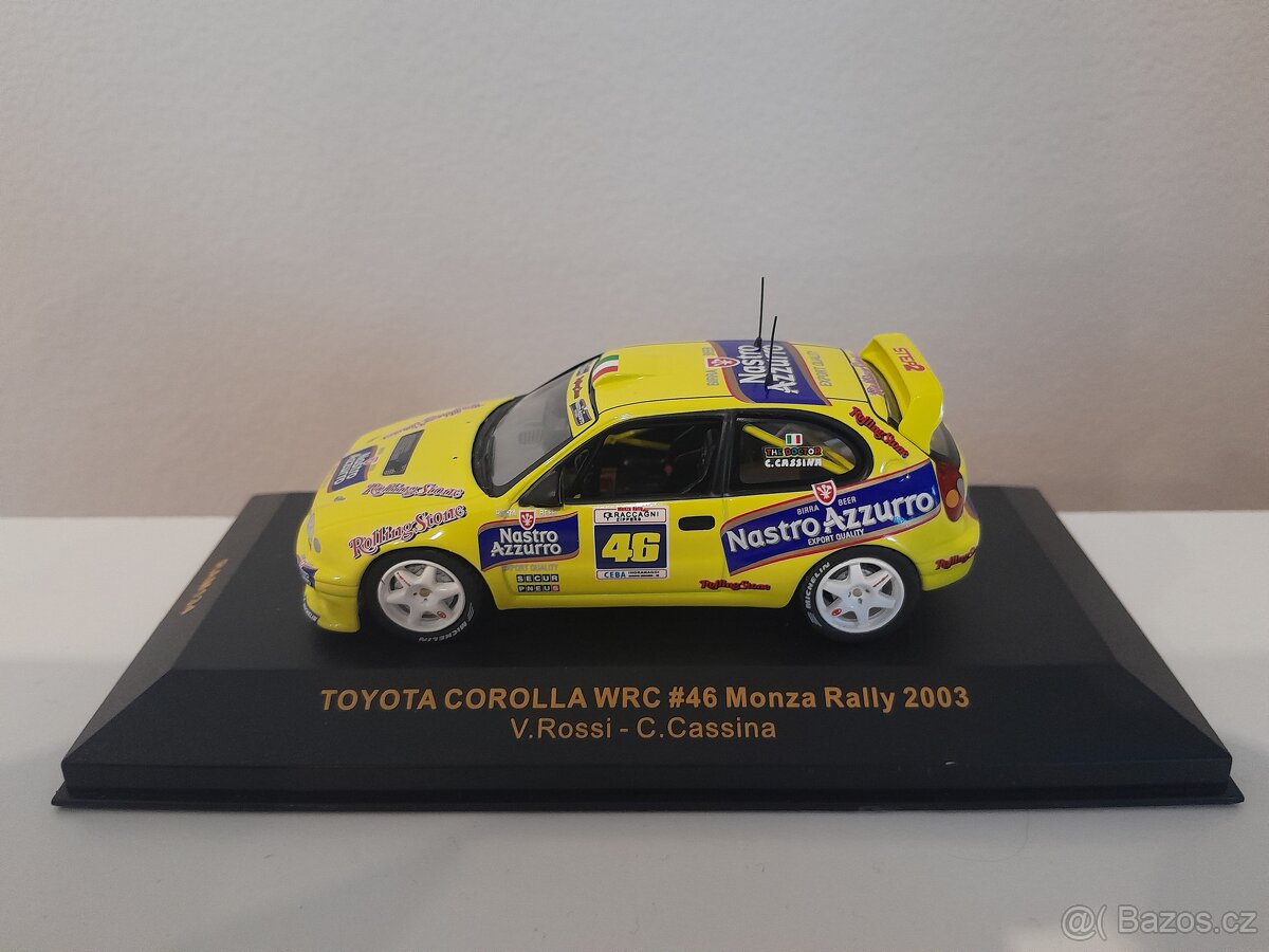 model TOYOTA COROLLA WRC/IXO RAM134 rarita