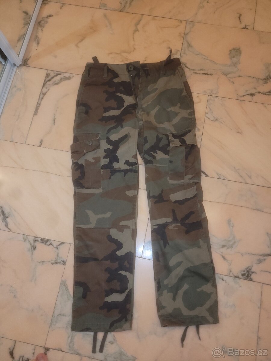 Maskáčové vojenské oblečení, blůza + kalhoty