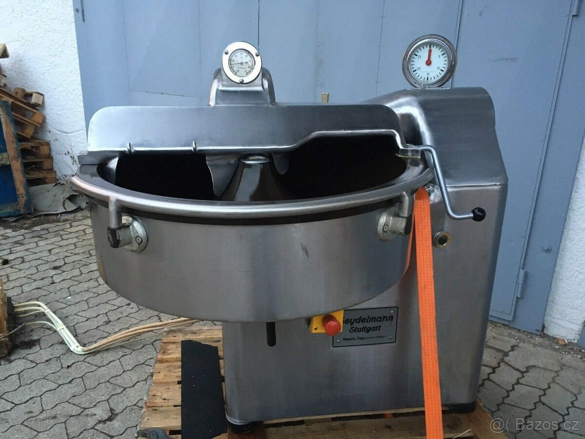 60l kuter, míchačka na maso, řezačka masa Seydelmann RASANT