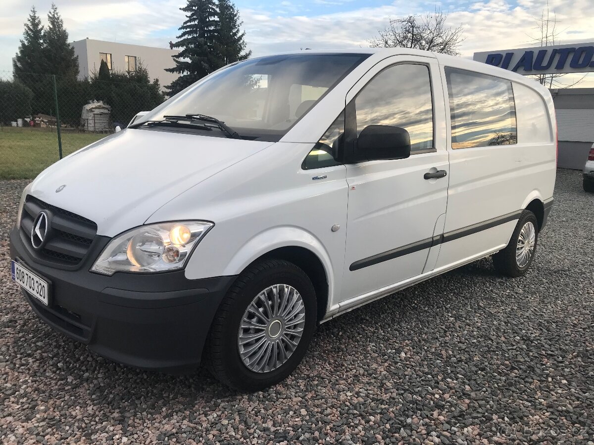 Mercedes-Benz Vito 2.2 CDI 70,KLIMA,6-MÍST,TAŽNÉ.