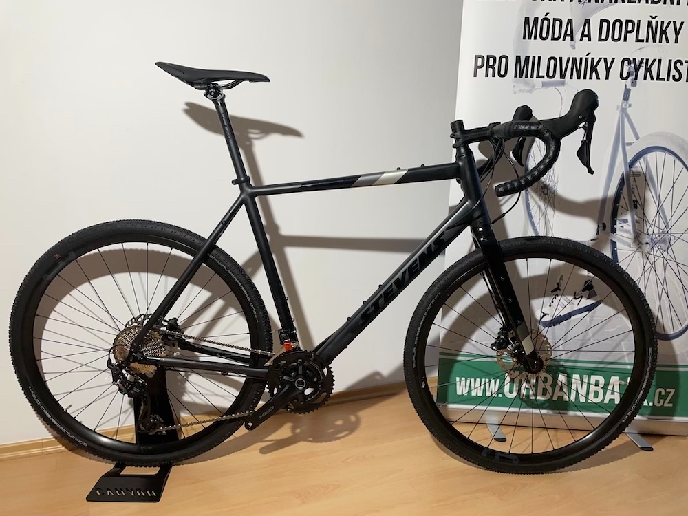 Gravel STEVENS PRESTIGE vel. 58 barva černa