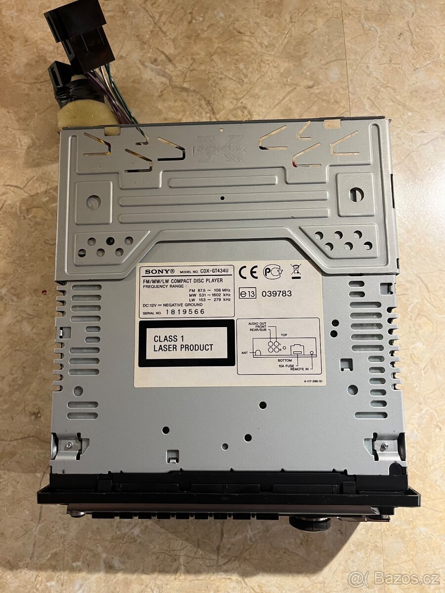 Sony CDX-Gt434U