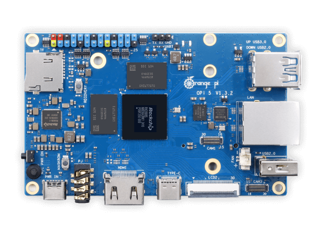 Orangepi 5 8GB RAM + 250GB NVME