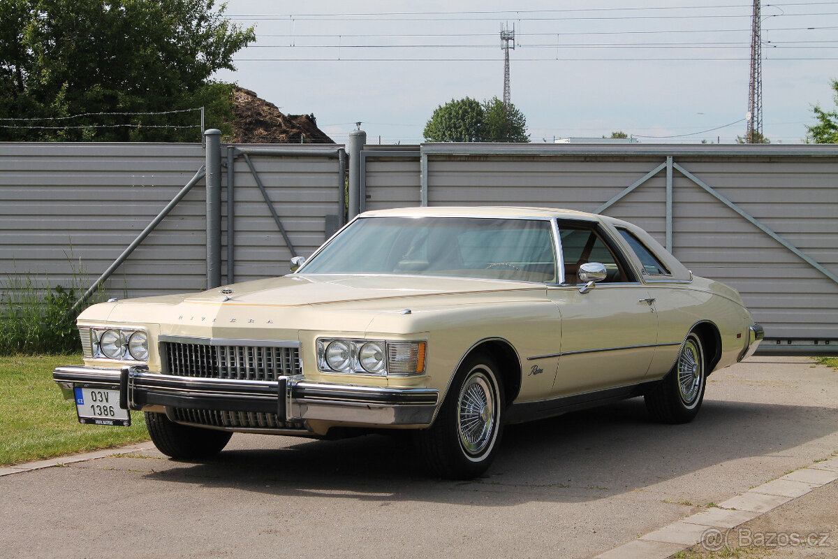 1974 Buick Riviera 455 V8 - vynikající originální stav