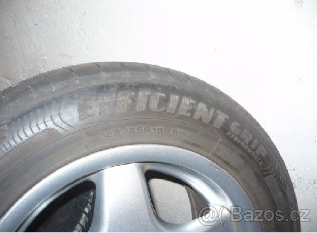 prod ALU kola 5/112 r 15 ET 35, pneu 195/60 GOODYEAR