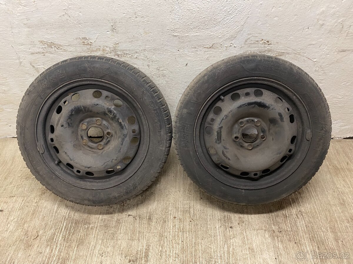 2x PLECHOVÝ DISK R15 6Jx15H2 ET43 5x100