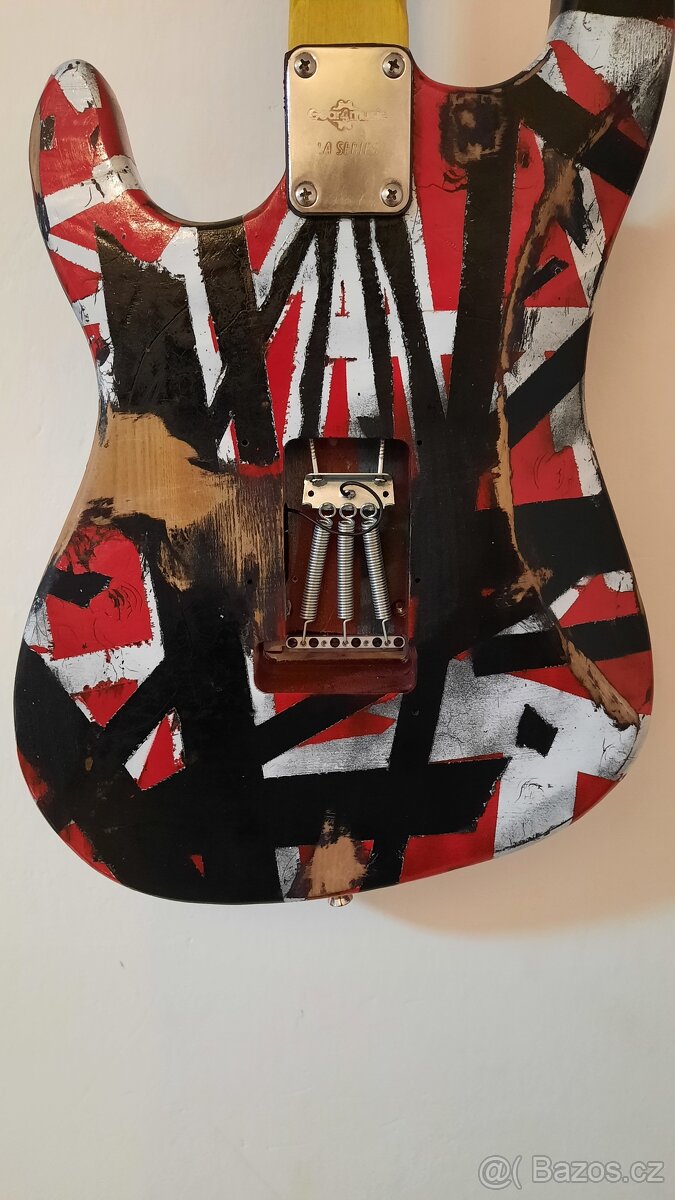 Kytara na styl FRANKENSTRAT