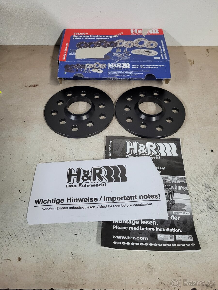 Rozšiřovácí podložky H&R 5x112 / 8mm