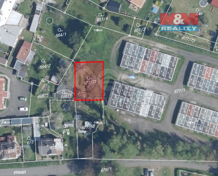 Prodej zahrady, 301 m², Nové Sedlo