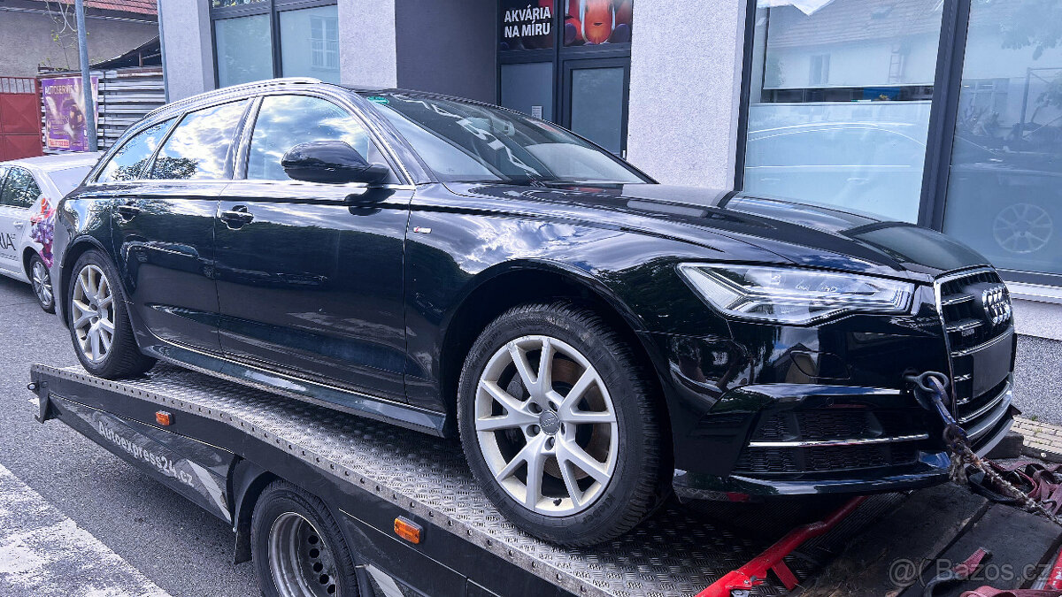 Vůz na náhradní díly Audi A6 C7 4G FL S-Line avant 2018 CRTD
