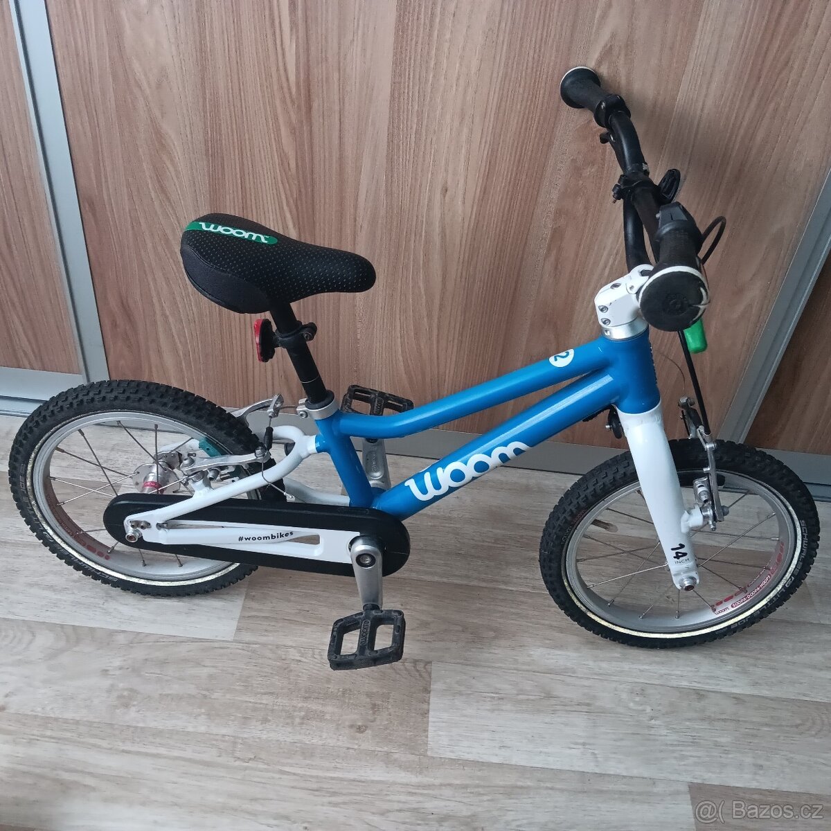 Dětské kolo Woom vel.2 + helma uvex