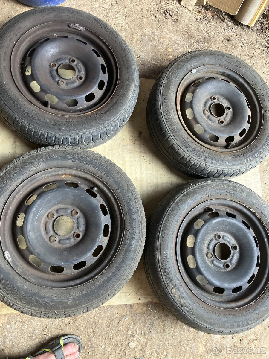 plechové kola ford fiesta 4x 108