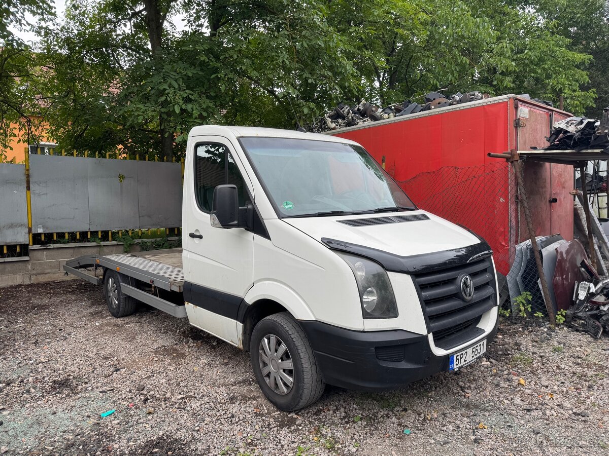 Odtahovka Volkswagen crafter 2.5tdi do 3.5T