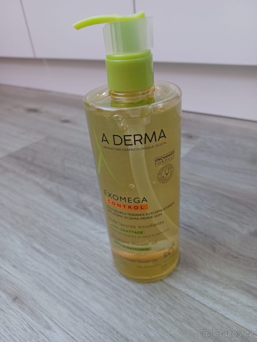 Zvláčňující sprchový olej A Derma