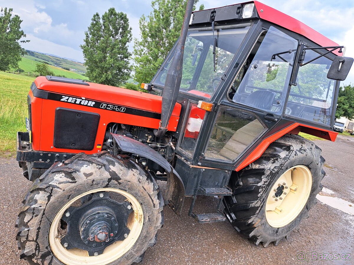 PREDAM TRAKTOR ZETOR 6340ULOZENKA,ORIGINAL STAV