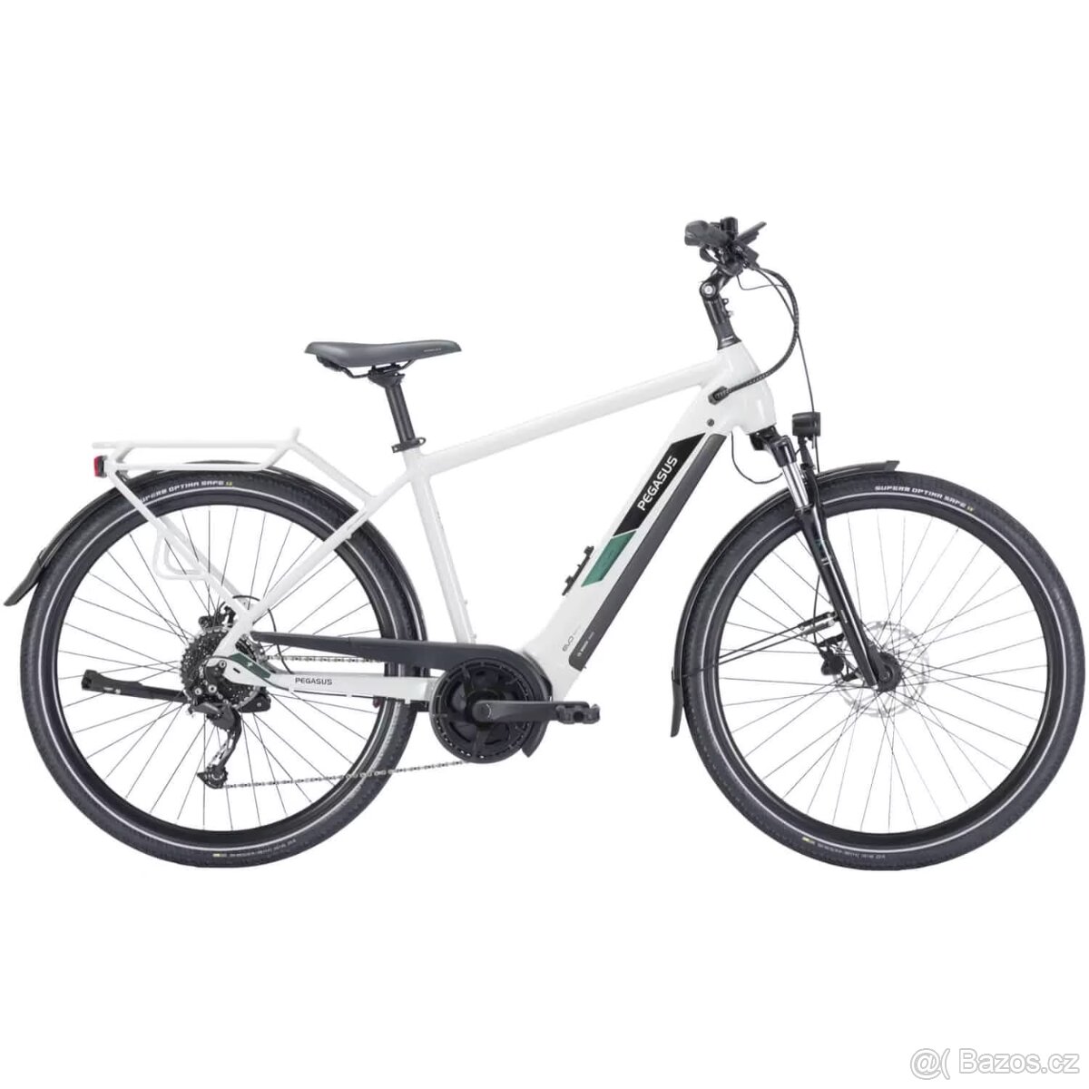 Nové pánské trek el.kolo Pegasus Solero EVO 9, 28" šedé