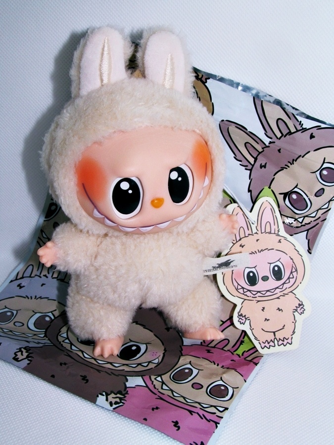 🐱 LAFUFU styl LABUBU - SOYMILK monster macaron V1