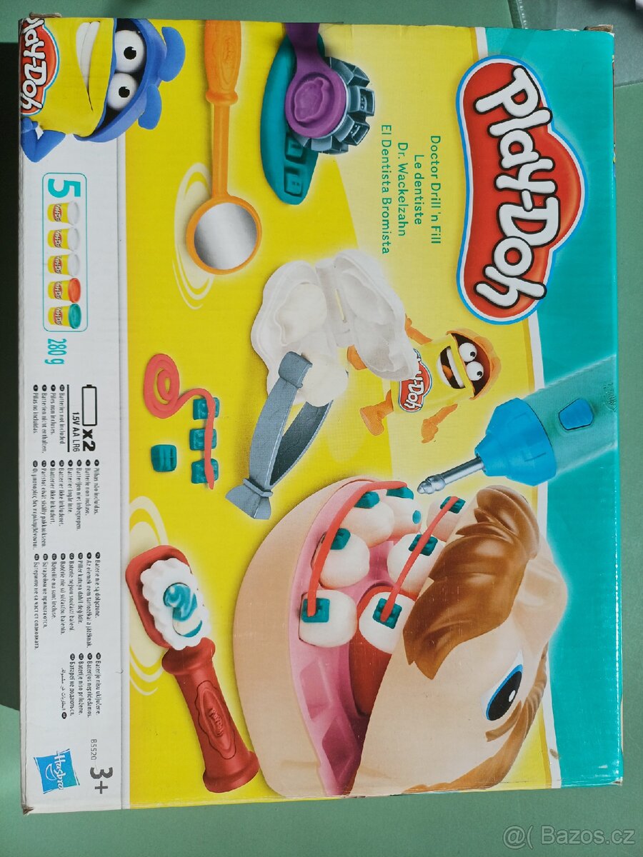 Dětská hra ordinace , zubař Play-Doh 3+
