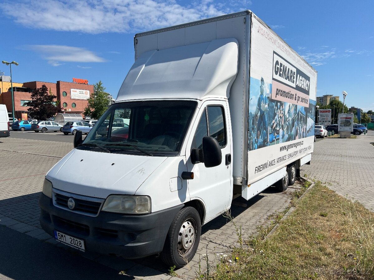 Fiat Ducato Maxi XXXL - ložná plocha 5.8 m, 3500 kg