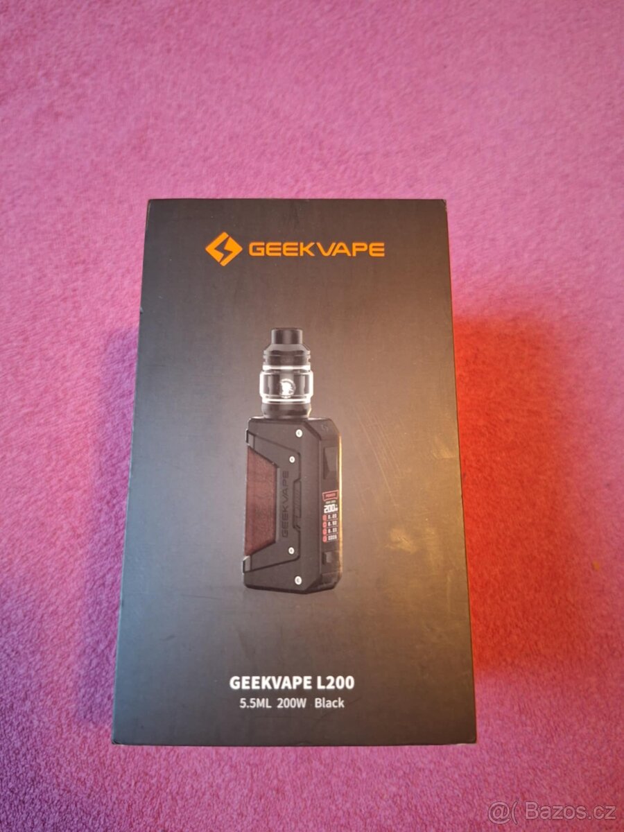 e-ciga GeekVape Aegis Legend 3 L200 Kit, Black