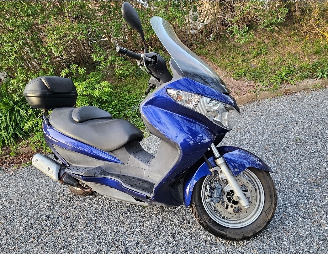 Suzuki Burgman 200 facelift 2007 po servisu