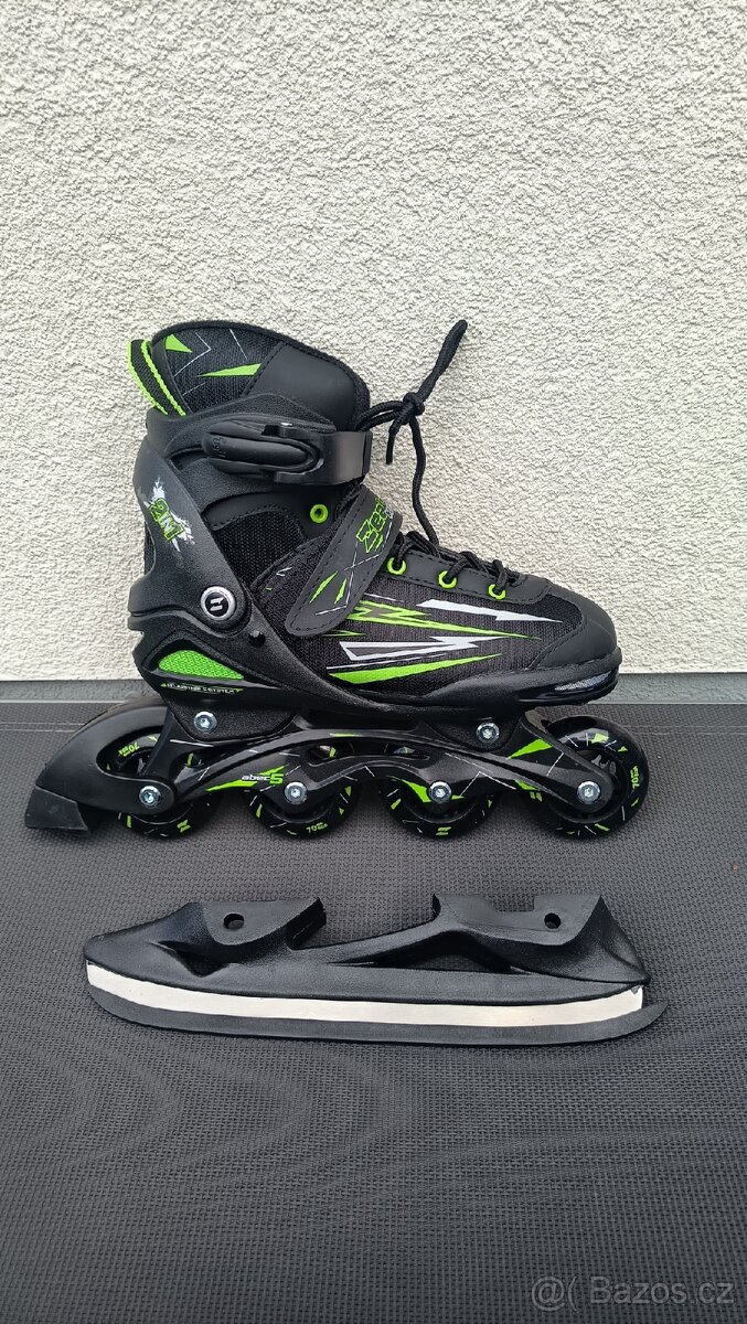 Kolečkové brusle 2v1 nepoužité