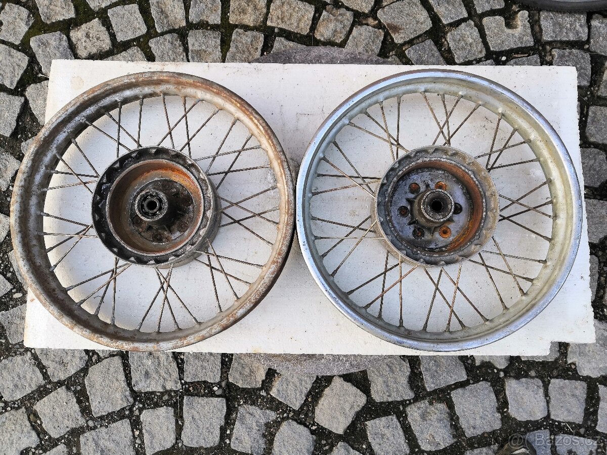 Kompletní ráfek Jawa