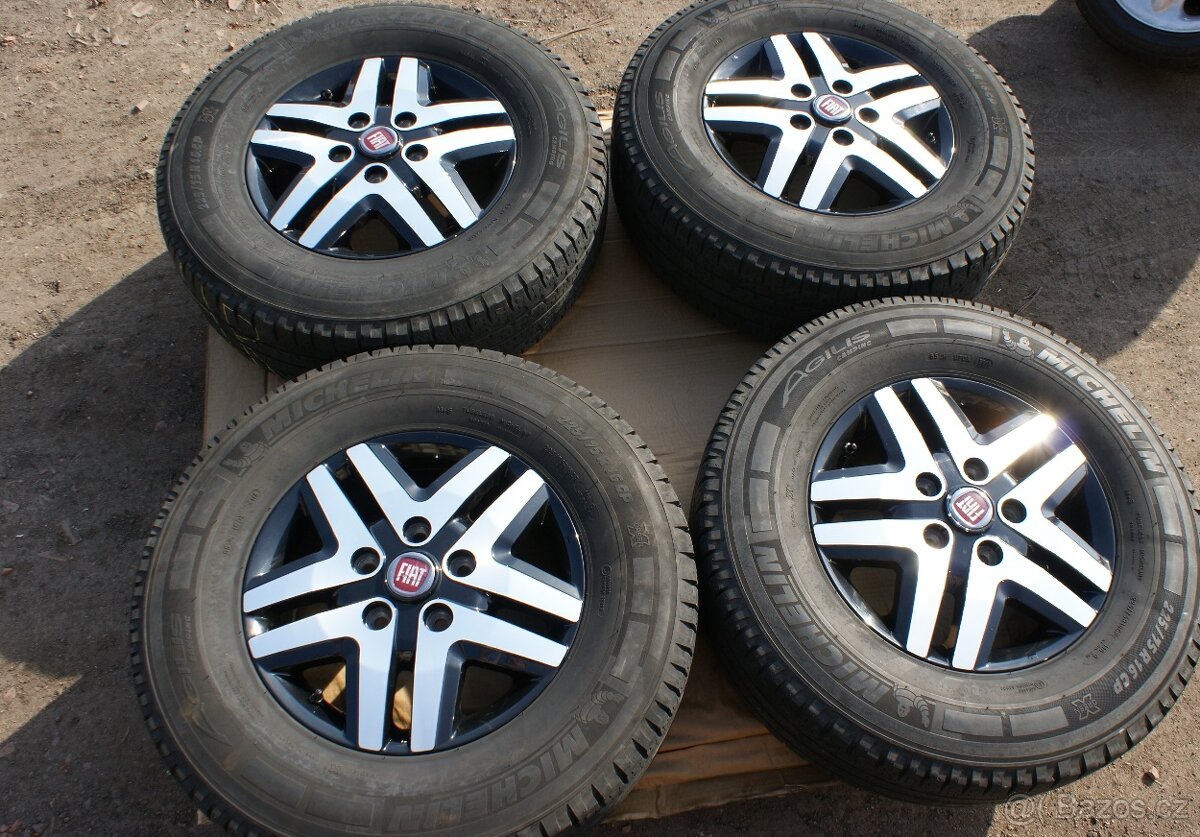 4ks peknych kol na Peugeot Boxer Citroen Jumper Fiat Ducato