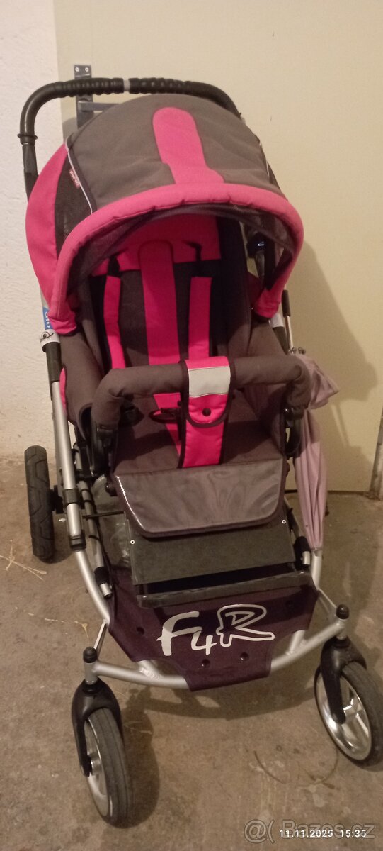 Kočárek Patron trojkombinace