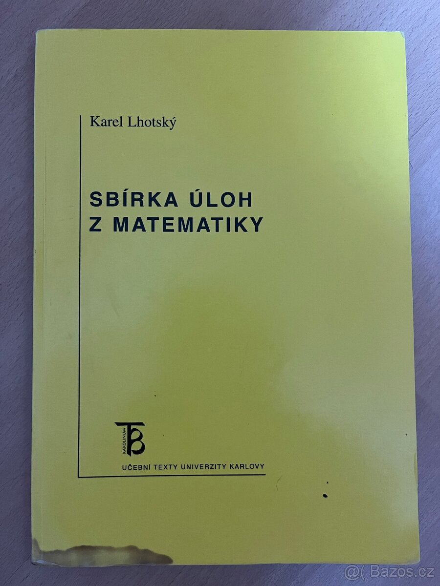 Učebnice sbírka úloh z matematiky
