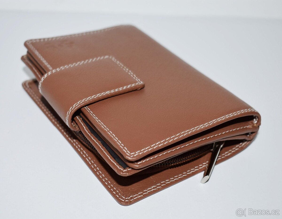 L&B Collection dámská kožená peněženka - NOVÁ