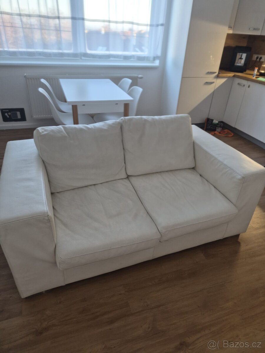 Krásná kožená sedačka