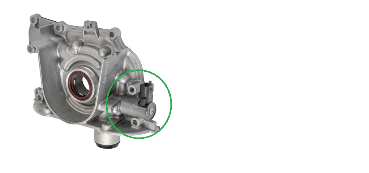 Fiat Freemont čidlo tlaku oleje na olejovém čerpadle.