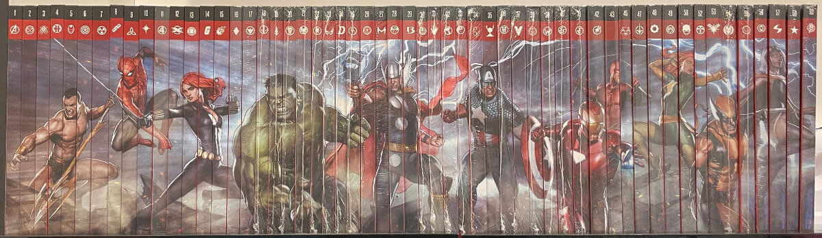 komiksy - Nejmocnější hrdinové Marvelu