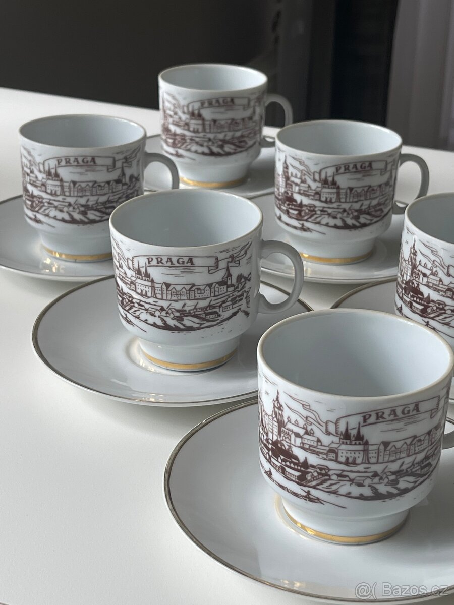 Hrnky s motivem Prahy - Epiag 6+6