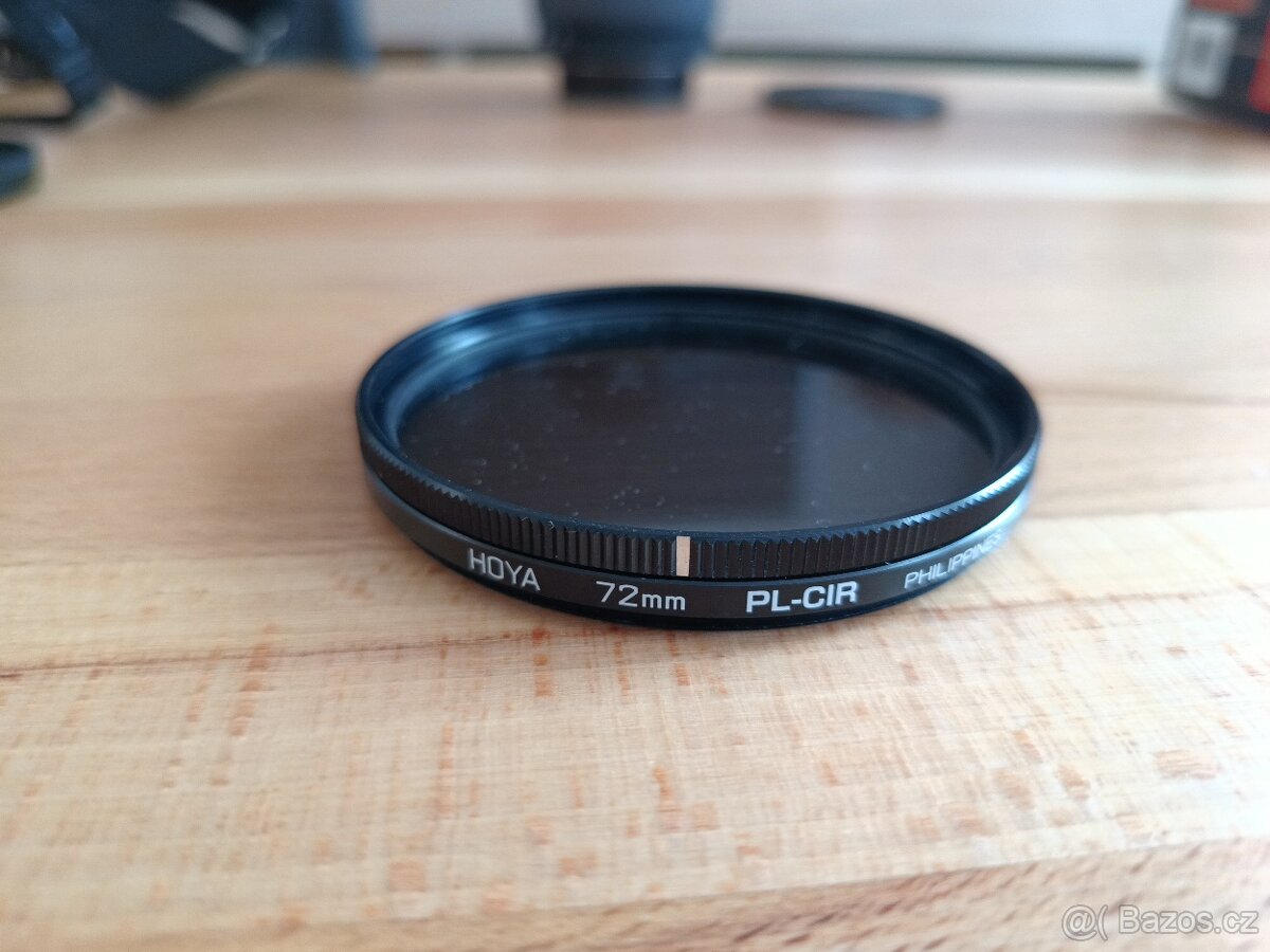 Hoya 72 mm polarizační filtr