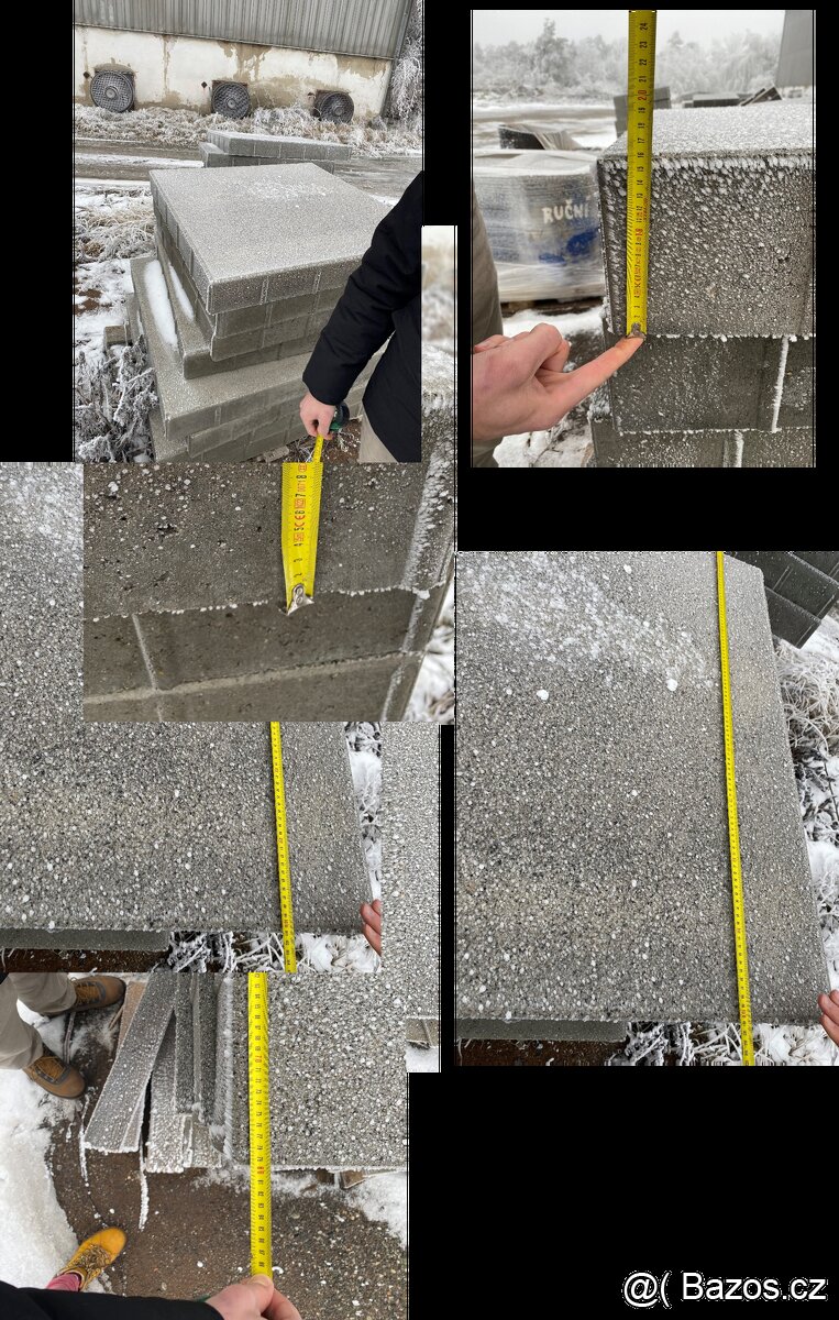 Betonová dlažba velkoplošná